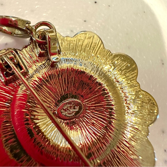 Premier Designs Statement Necklace jeweled w/ removable pendant ( pin/ brooch) - Picture 12 of 15